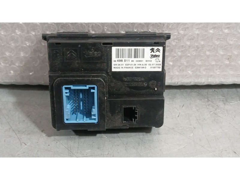 Recambio de modulo electronico para citroën c3 iii (sx) 1.5 bluehdi 100 (sxyhyp, sxyhtu) referencia OEM IAM 9849651180 VALEO E25