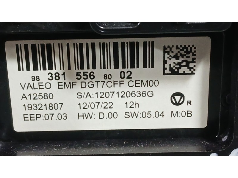 Recambio de sistema navegacion gps para citroën c3 iii (sx) 1.5 bluehdi 100 (sxyhyp, sxyhtu) referencia OEM IAM 9838155680 C/CLI