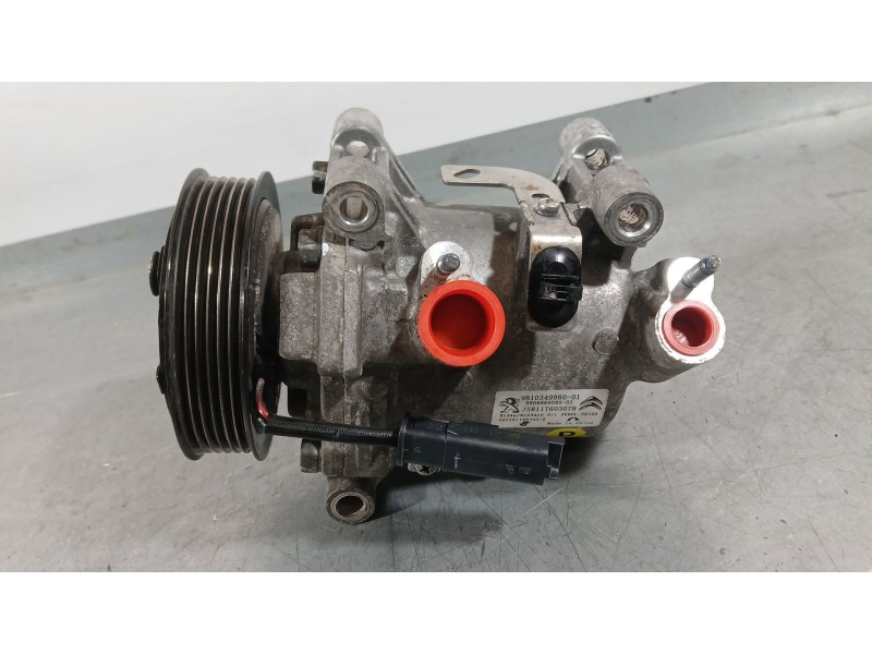Recambio de compresor aire acondicionado para citroën c3 iii (sx) 1.5 bluehdi 100 (sxyhyp, sxyhtu) referencia OEM IAM 9810649980
