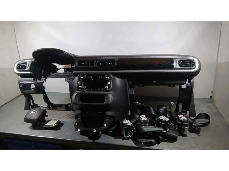 Recambio de kit airbag para citroën c3 iii (sx) 1.5 bluehdi 100 (sxyhyp, sxyhtu) referencia OEM IAM 98128997ZD C/SALPICADERO Y P