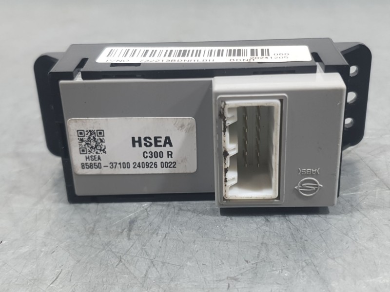 Recambio de mando elevalunas trasero derecho para kg mobility korando (c300) 1.5 referencia OEM IAM 8585037100  