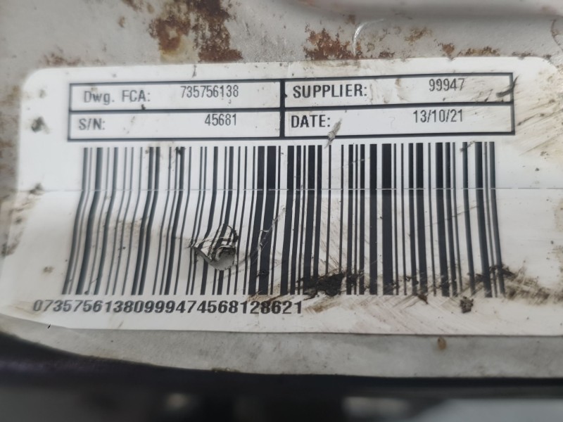 Recambio de columna direccion para fiat 500 (312_) 1.0 mild hybrid (312.ayd1b) referencia OEM IAM 735756138  