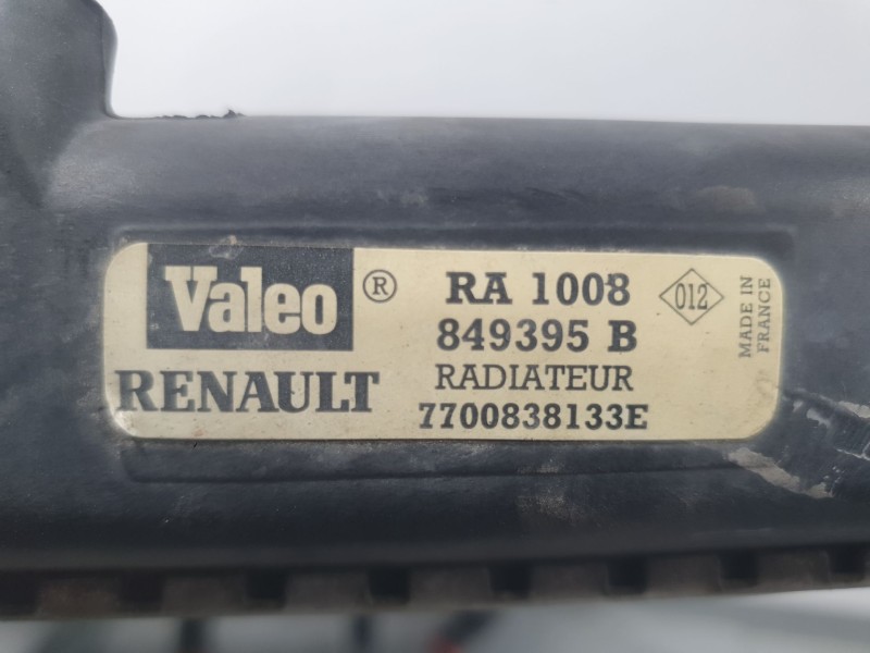 Recambio de radiador agua para renault megane i classic (la0/1_) 1.6 e (la0f, la0s) referencia OEM IAM 7700838133E 849395B VALEO