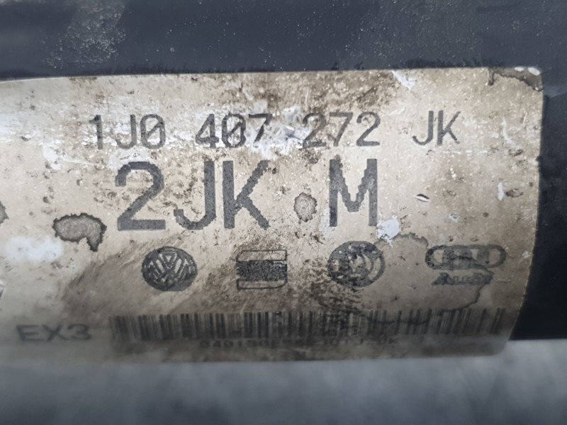 Recambio de transmision delantera derecha para seat toledo ii (1m2) 1.9 tdi referencia OEM IAM 1J0407272JK  