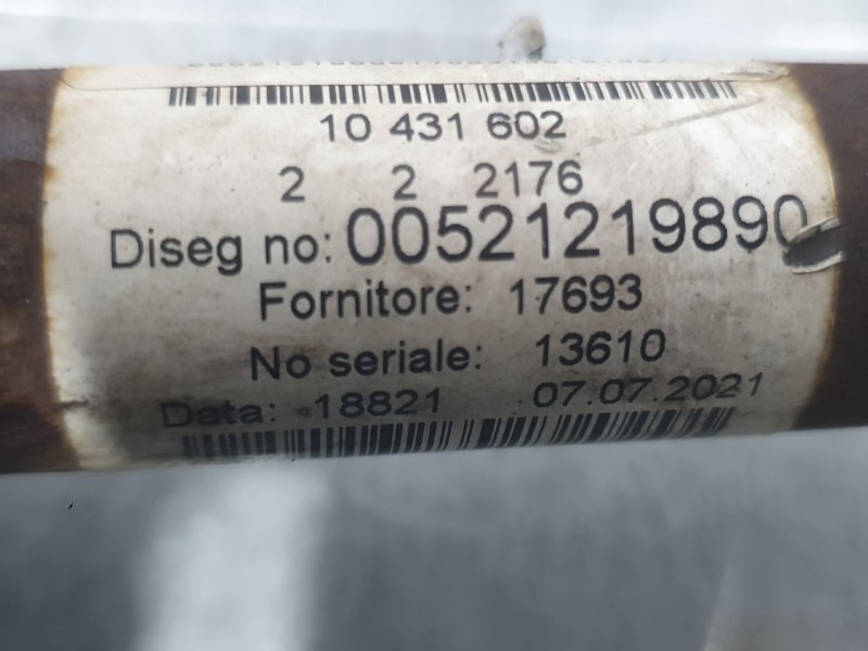Recambio de transmision delantera izquierda para fiat 500 (312_) 1.0 mild hybrid (312.ayd1b) referencia OEM IAM 52121989  