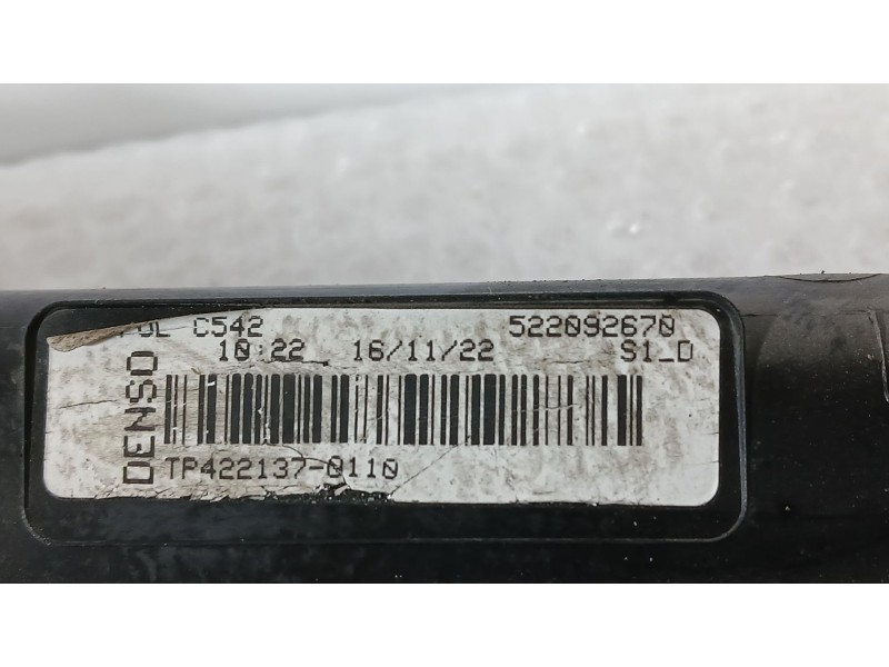 Recambio de radiador agua para fiat 500 (312_) 1.0 mild hybrid (312.ayd1b) referencia OEM IAM 52209267 DENSO 4221370110