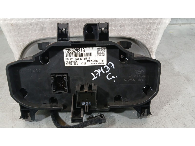 Recambio de mando calefaccion / aire acondicionado para fiat 500 (312_) 1.0 mild hybrid (312.ayd1b) referencia OEM IAM 735629318