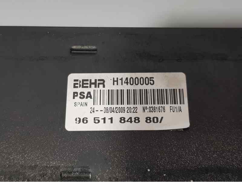 Recambio de intercooler para peugeot 207 confort referencia OEM IAM 9651184880 H1400005 BEHR