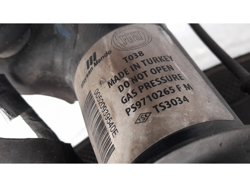 Recambio de amortiguador delantero izquierdo para fiat doblo cargo (263_) 1.3 d multijet (263wxu1a) referencia OEM IAM 52093954 