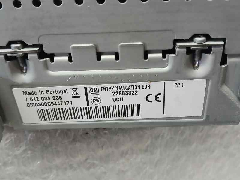 Recambio de sistema audio / radio cd para opel astra j gtc sportive referencia OEM IAM 22883322 7612034235 