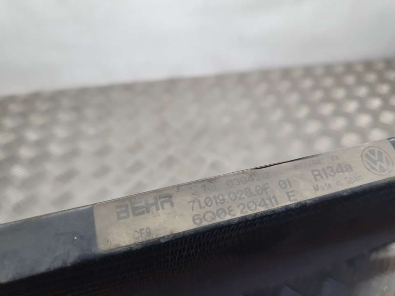 Recambio de condensador / radiador aire acondicionado para seat ibiza (6l1) fresh referencia OEM IAM 6Q0820411E 710190280F 