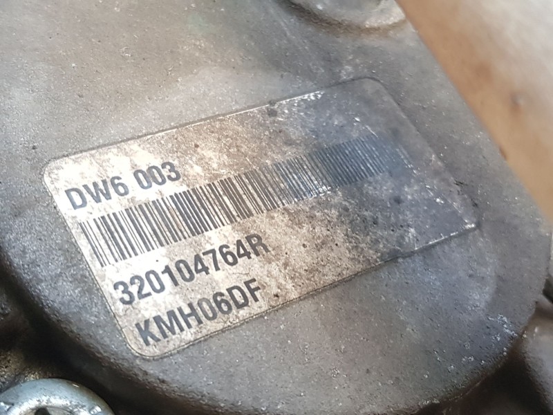 Recambio de caja cambios para renault talisman (lp_) 1.6 dci 130 referencia OEM IAM DW6003 320104764R 320104764R AUTOMATICA