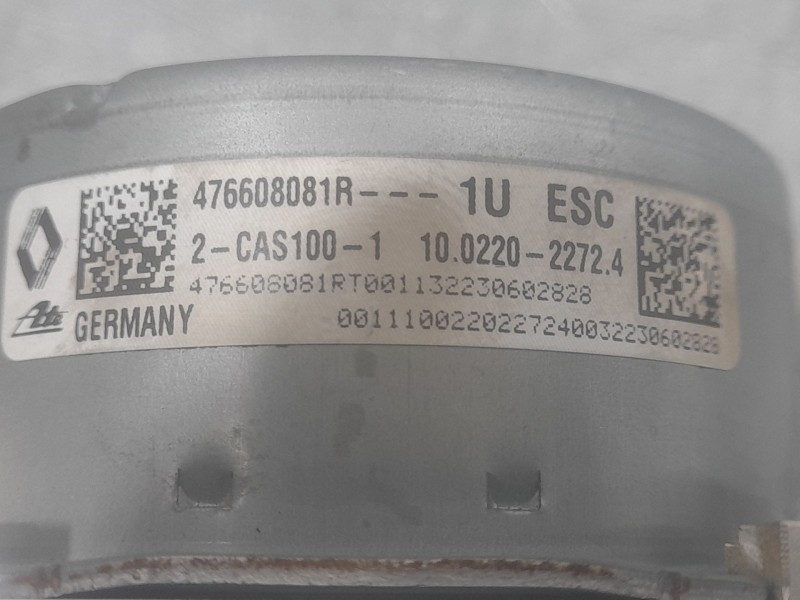 Recambio de abs para renault express furgoneta/monovolumen 1.5 blue dci 95 (f6ab) referencia OEM IAM 476608081R 2CAS1001 ATE