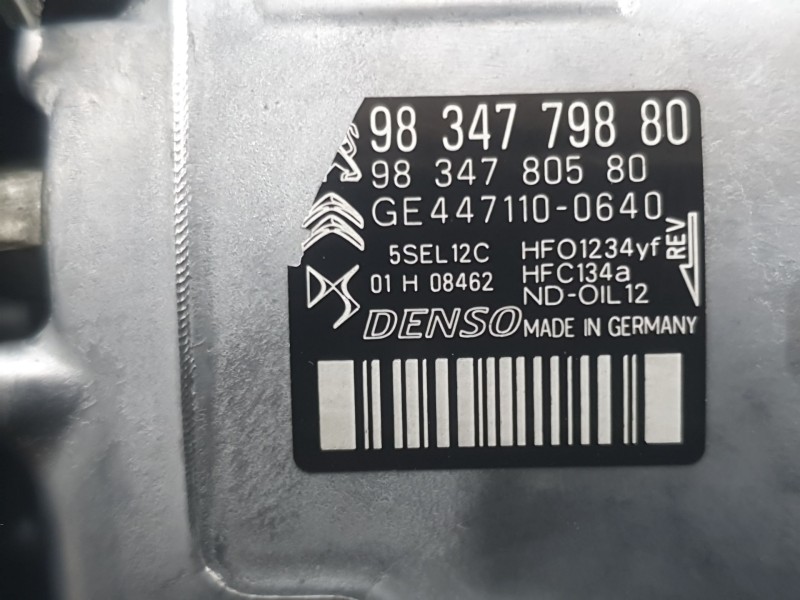 Recambio de compresor aire acondicionado para peugeot 2008 ii (ud_, us_, uy_, uj_, ur_, uc_) 1.2 puretech 100 referencia OEM IAM