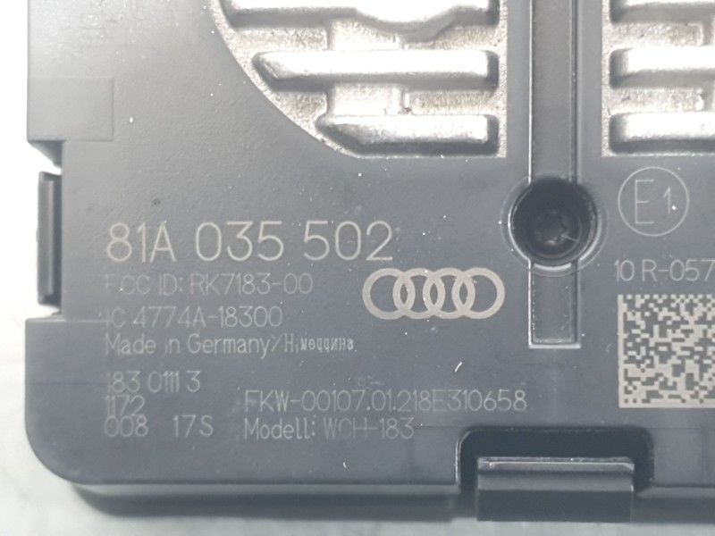 Recambio de cargador inductivo para seat arona (kj7, kjp) 1.0 tgi referencia OEM IAM 81A035502  