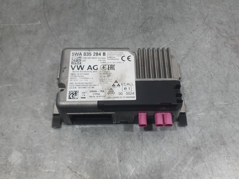 Recambio de modulo electronico para seat arona (kj7, kjp) 1.0 tgi referencia OEM IAM 5WA035284B 101VINV715799 LG