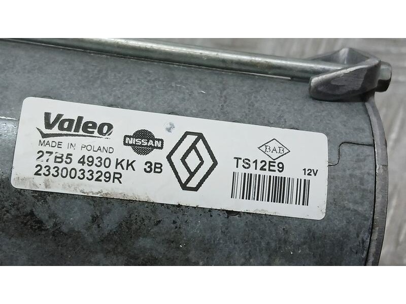 Recambio de motor arranque para renault clio iv business referencia OEM IAM 233003329R VALEO TS12E9