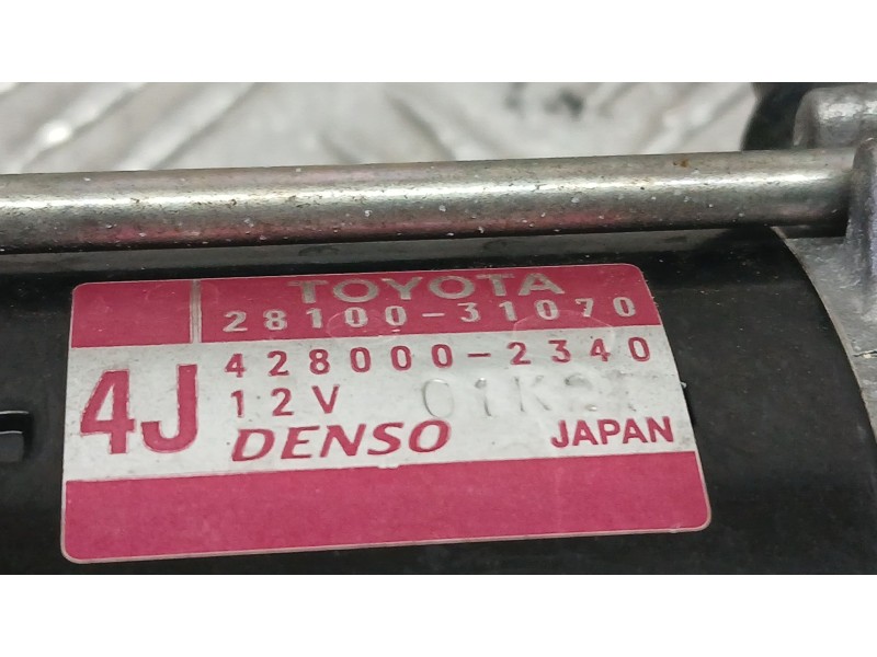 Recambio de motor arranque para lexus is ii (_e2_) 250 (gse20) referencia OEM IAM 2810031070 DENSO 4280002340