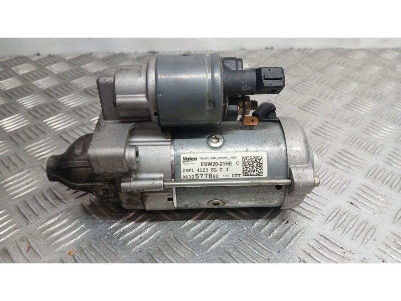 Recambio de motor arranque para opel combo furgoneta/monovolumen (k9) 1.5 d referencia OEM IAM 9832577880 VALEO ESW2021HE