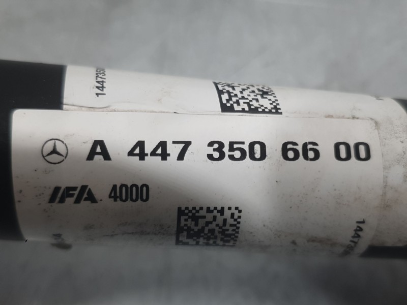 Recambio de transmision trasera izquierda para mercedes-benz vito tourer (w447) 114 cdi 4-matic (447.701, 447.703, 447.705) refe