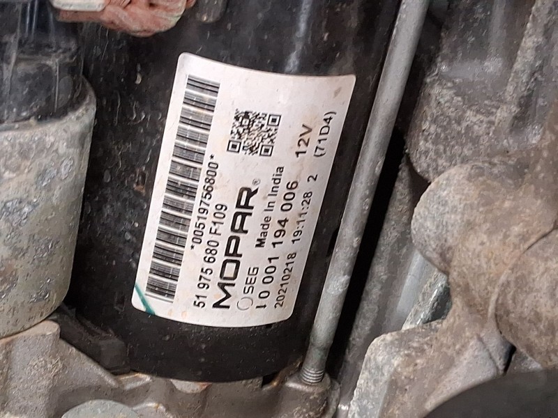 Recambio de motor arranque para fiat 500 c (312_) 1.2 (312cxa1a, 312axa1a) referencia OEM IAM 51975680F109 52100116 