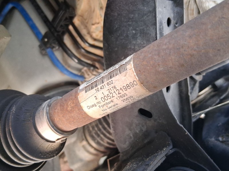 Recambio de transmision delantera izquierda para fiat 500 c (312_) 1.2 (312cxa1a, 312axa1a) referencia OEM IAM 52121989  