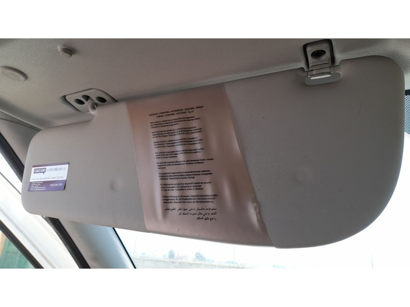 Recambio de parasol izquierdo para fiat doblo cargo (263_) 1.3 d multijet (263wxu1a) referencia OEM IAM 735733817  