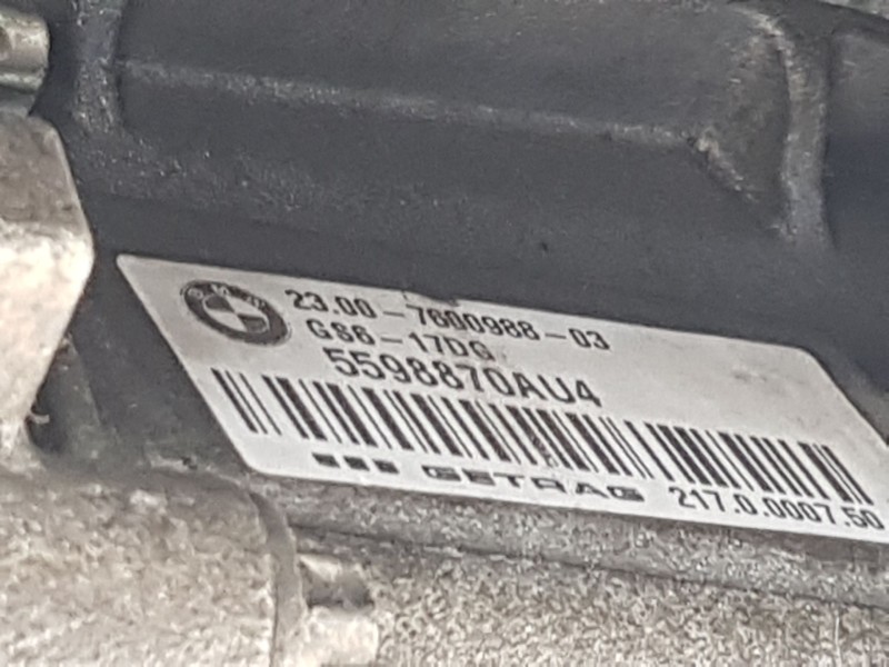 Recambio de caja cambios para bmw 1 (f20) 116 d referencia OEM IAM GS6-17DG 23008610983 23008607320