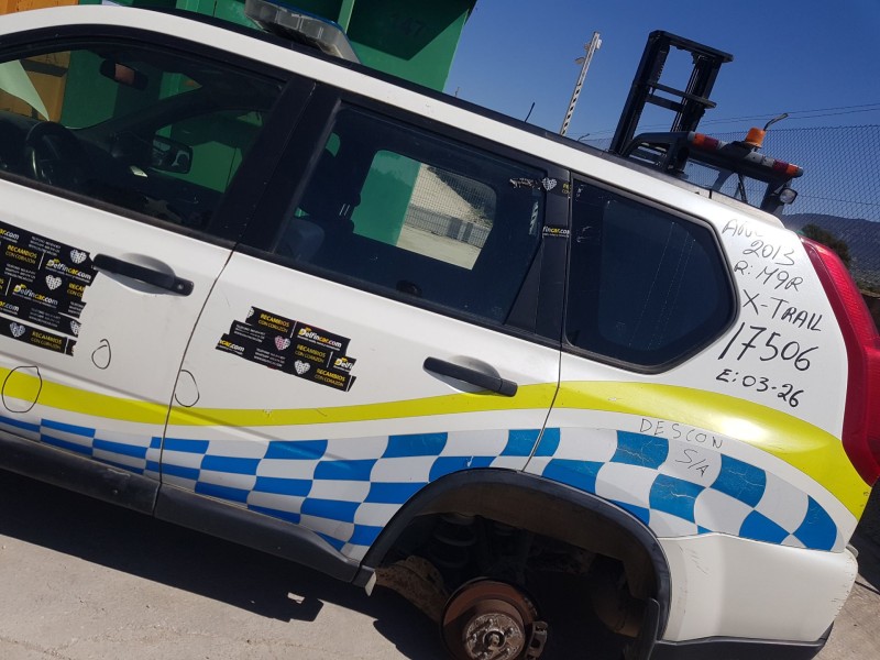 Recambio de puerta trasera izquierda para nissan x-trail ii (t31) 2.0 dci 4x4 referencia OEM IAM H210AJG0MB  TOCADA