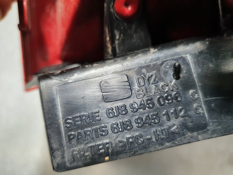 Recambio de piloto trasero derecho para seat ibiza st (6j8) style referencia OEM IAM 6J8945096 6J8945112 EXTERIOR