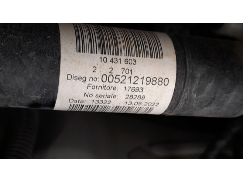 Recambio de transmision delantera derecha para fiat 500 (312_) 1.0 mild hybrid (312.ayd1b) referencia OEM IAM 52121988  