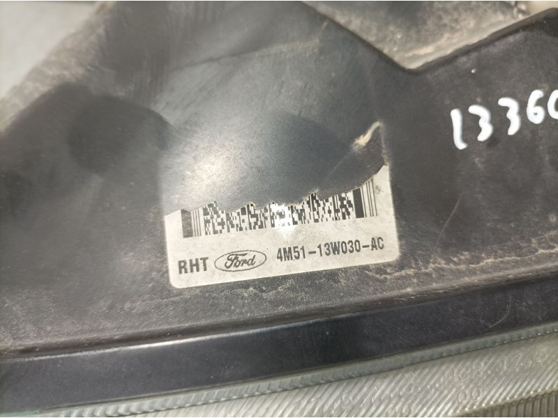 Recambio de faro izquierdo para ford focus berlina (cap) trend referencia OEM IAM 4M5113W030AC  PULIR