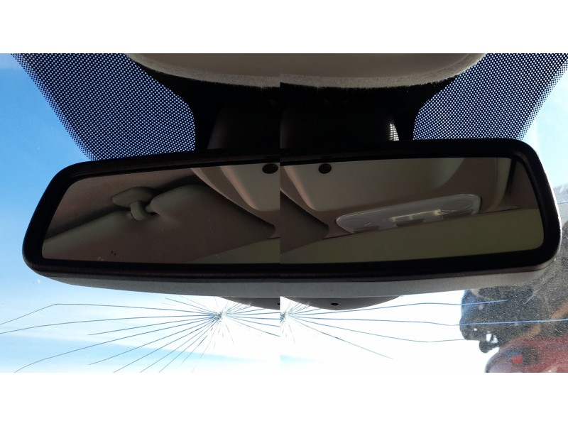 Recambio de espejo interior para smart forfour hatchback (453) electric drive / eq (453.091) referencia OEM IAM A4538104300  