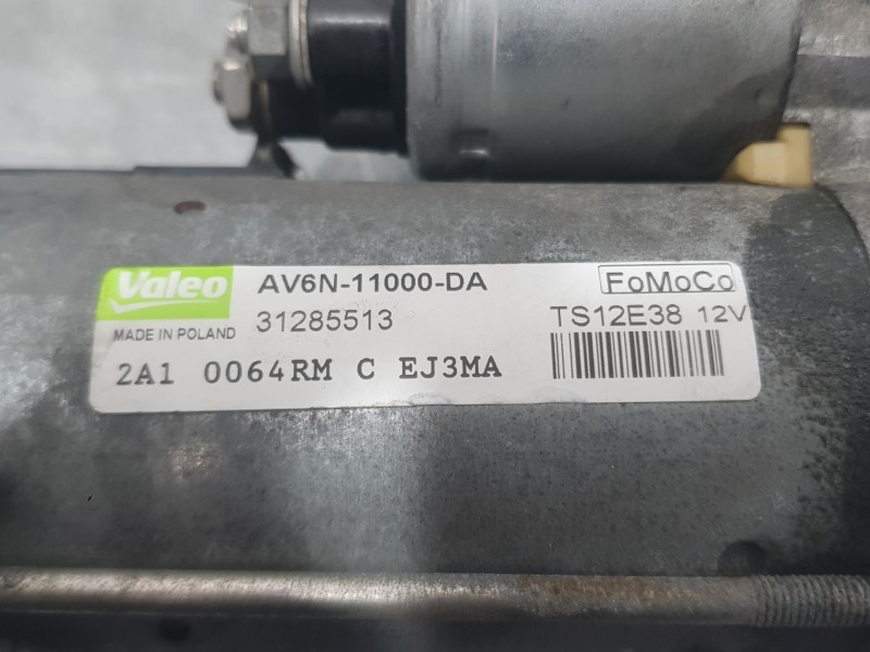 Recambio de motor arranque para ford focus iii 1.6 ecoboost referencia OEM IAM AV6N11000DA TS12E38 VALEO