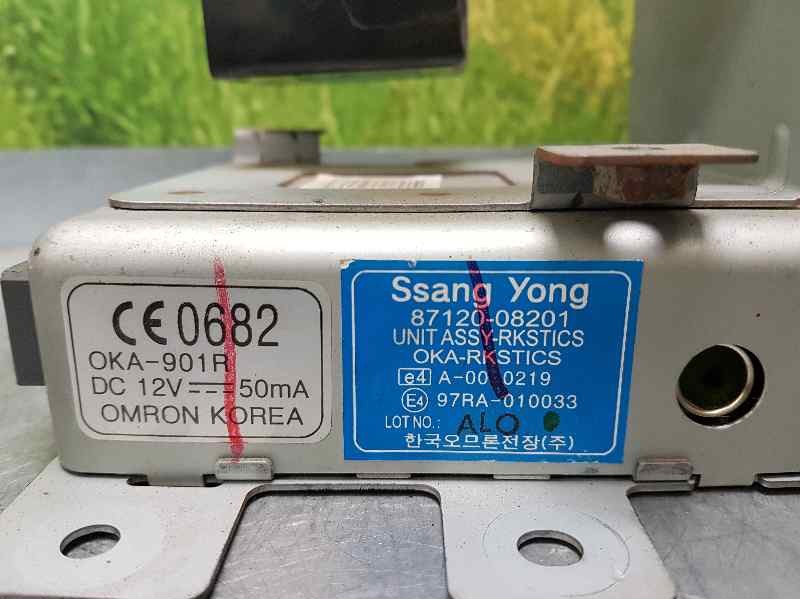 Recambio de centralita inmovilizador para ssangyong rexton rx 270 full referencia OEM IAM 8712008201 97RA010033 