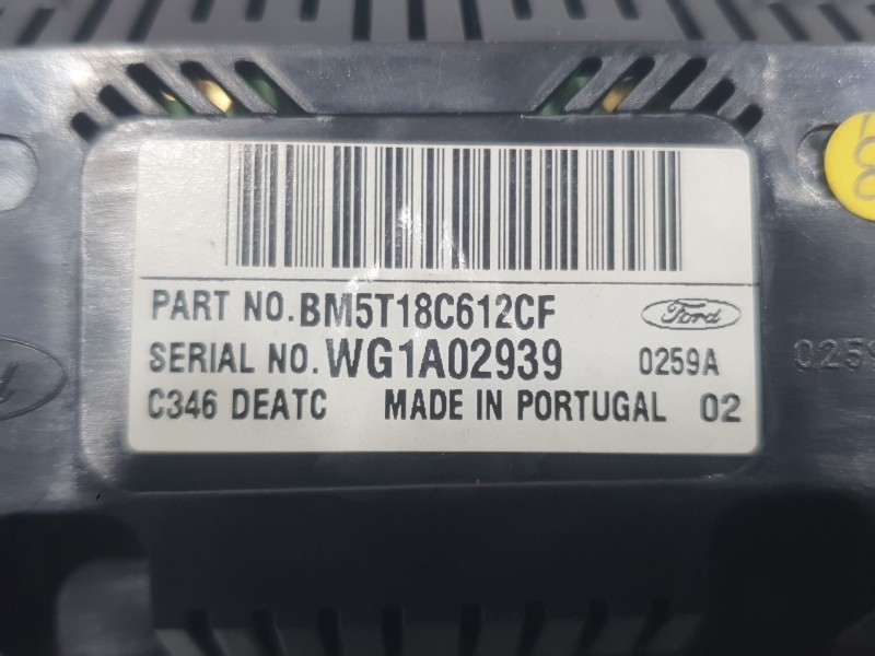 Recambio de mando climatizador para ford focus iii 1.6 ecoboost referencia OEM IAM BM5T18C612CF  