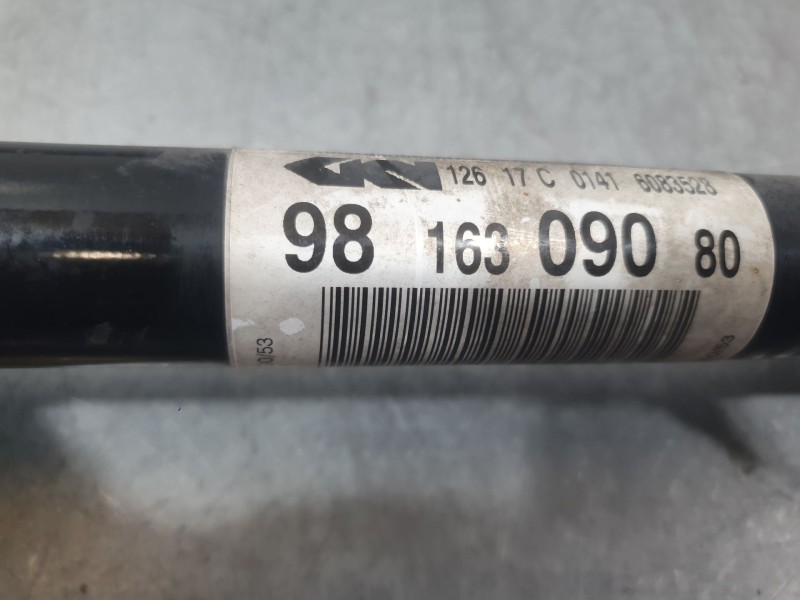 Recambio de transmision delantera derecha para citroën c-elysee (dd_) 1.2 vti 82 referencia OEM IAM 9816309080  1608419880