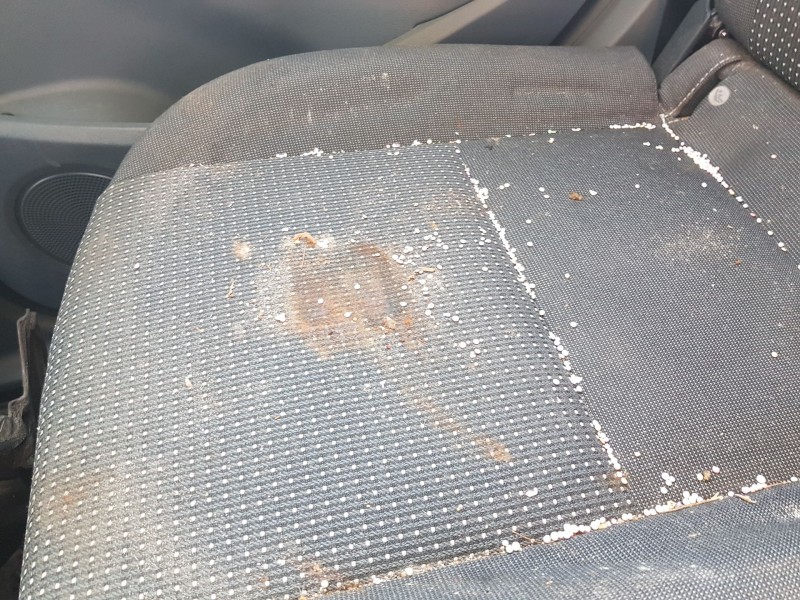 Recambio de asientos traseros para ford c-max ii (dxa/cb7, dxa/ceu) 1.0 ecoboost referencia OEM IAM  MANCHADO 