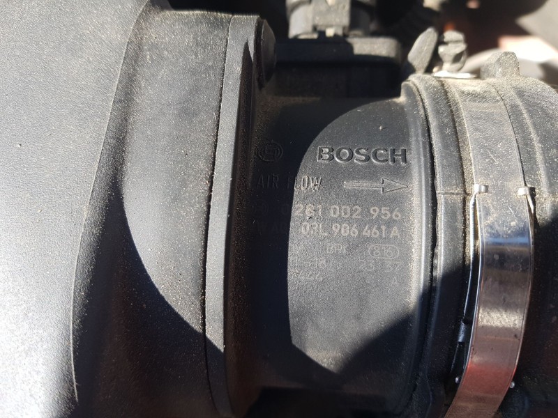 Recambio de caudalimetro para audi a5 sportback (8ta) 2.0 tdi referencia OEM IAM 03L906461A 0281002956 BOSCH