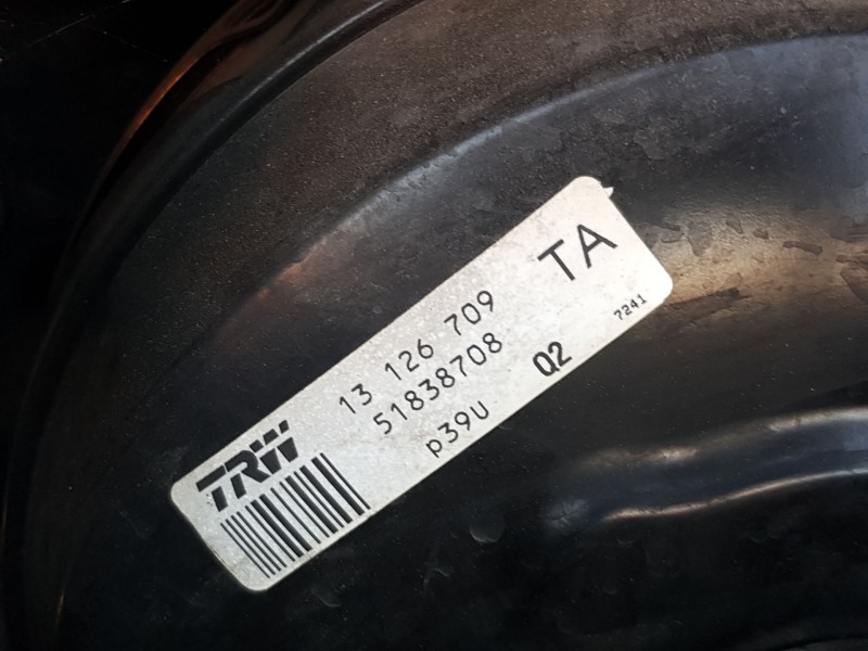 Recambio de servofreno para fiat croma (194_) 1.9 d multijet (194axb1b) referencia OEM IAM 51838708  