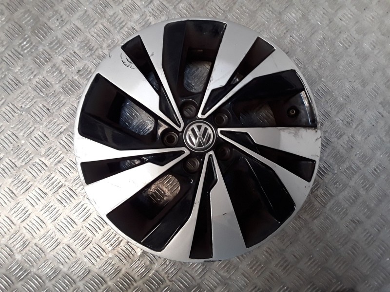 Recambio de llanta aluminio para volkswagen polo vi (aw1, bz1, ae1) 1.0 tsi referencia OEM IAM 5.5X15 5 TORN ET40 ROZADA ALUMINI