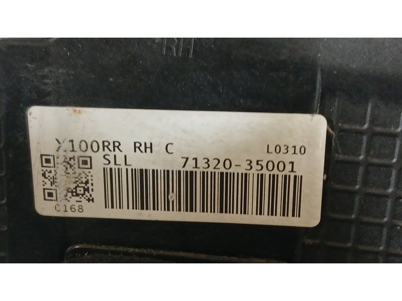 Recambio de cerradura puerta trasera derecha para ssangyong tivoli 1.5 referencia OEM IAM 7132035001  