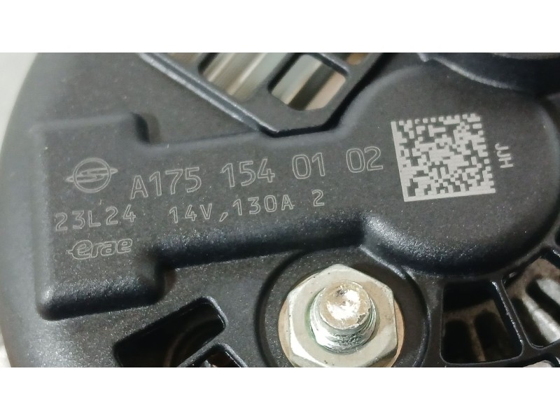Recambio de alternador para ssangyong tivoli 1.5 referencia OEM IAM 1751540102  