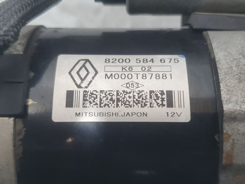 Recambio de motor arranque para dacia logan (ls_) 1.5 dci (ls0k) referencia OEM IAM 8200584675 8200584675 MITSUBISHI
