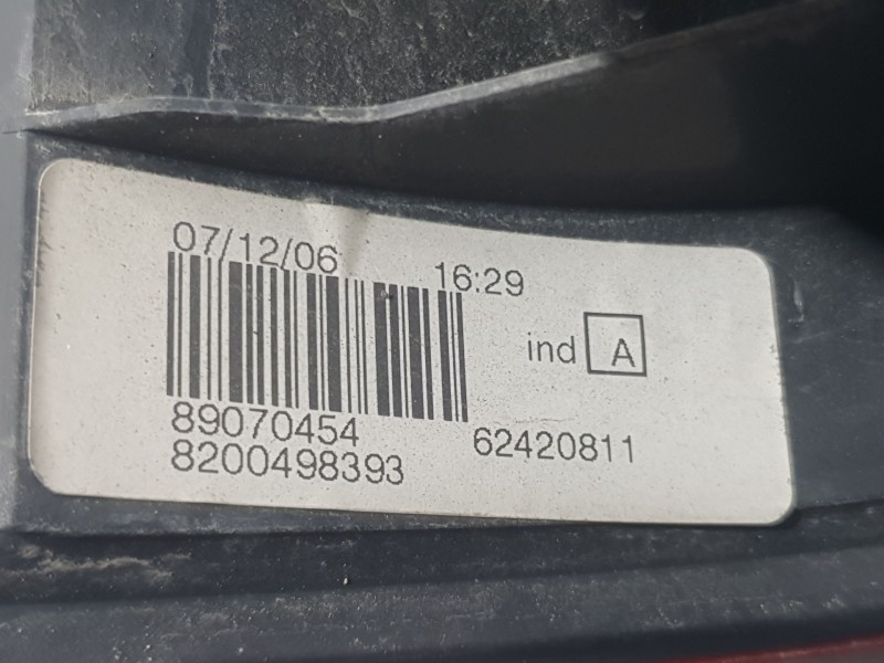 Recambio de piloto trasero derecho exterior para dacia logan (ls_) 1.5 dci (ls0k) referencia OEM IAM 8200498393  