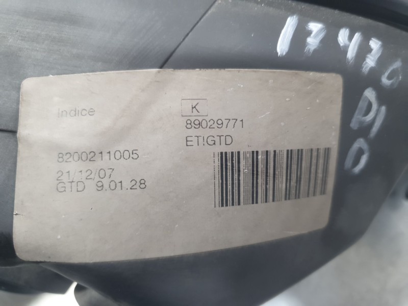 Recambio de faro izquierdo para dacia logan (ls_) 1.5 dci (ls0k) referencia OEM IAM 8200211005  