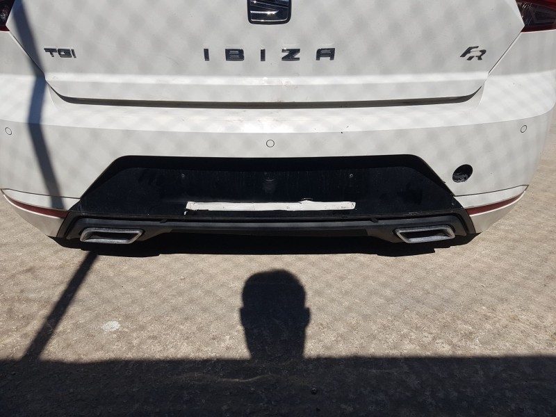 Recambio de paragolpes trasero para seat ibiza v (kj1, kjg) 1.0 tgi referencia OEM IAM 6F0807421HGRU ROZADO 