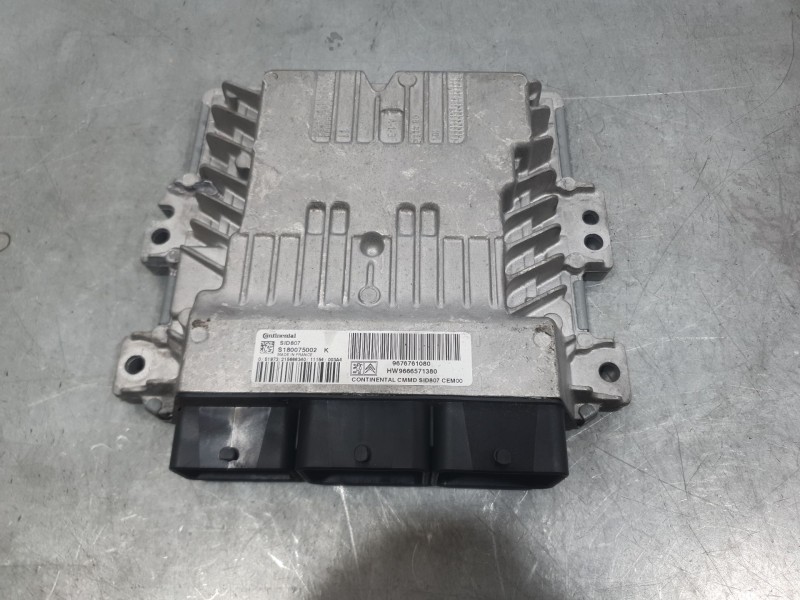 Recambio de centralita motor uce para peugeot 5008 (0u_, 0e_) 1.6 hdi referencia OEM IAM 9676761080 S180075002 CONTINENTAL
