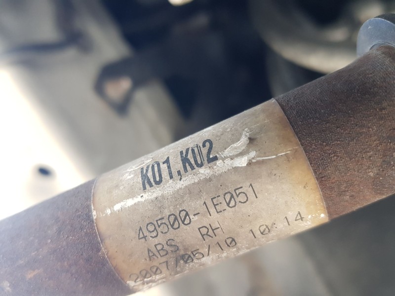 Recambio de transmision delantera derecha para hyundai accent iii (mc) 1.6 gls referencia OEM IAM 495001E051  