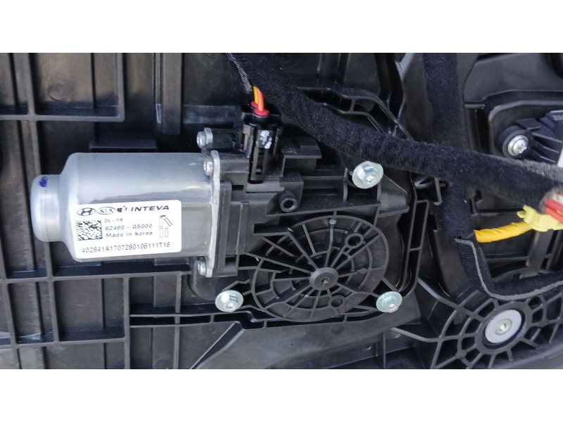 Recambio de elevalunas delantero derecho para kia niro i (de) 1.6 gdi hybrid referencia OEM IAM 82480G5100 2 PINS 